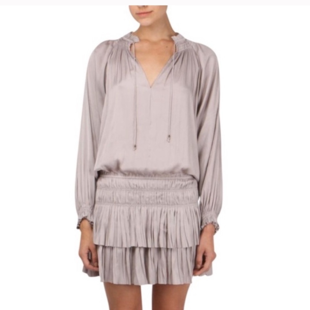 Ulla Johnson Piera Ruffle mini dress Sz 4